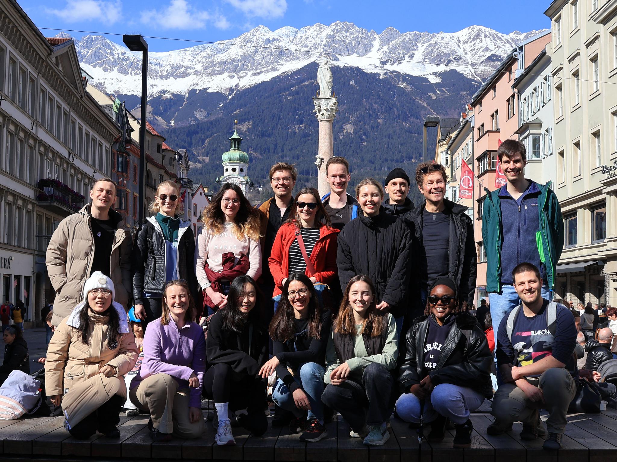 Group retreat in March 2026, Innsbruck